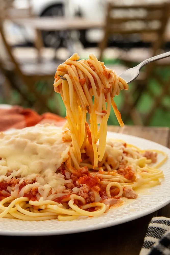 Espaguetis Meat Lover